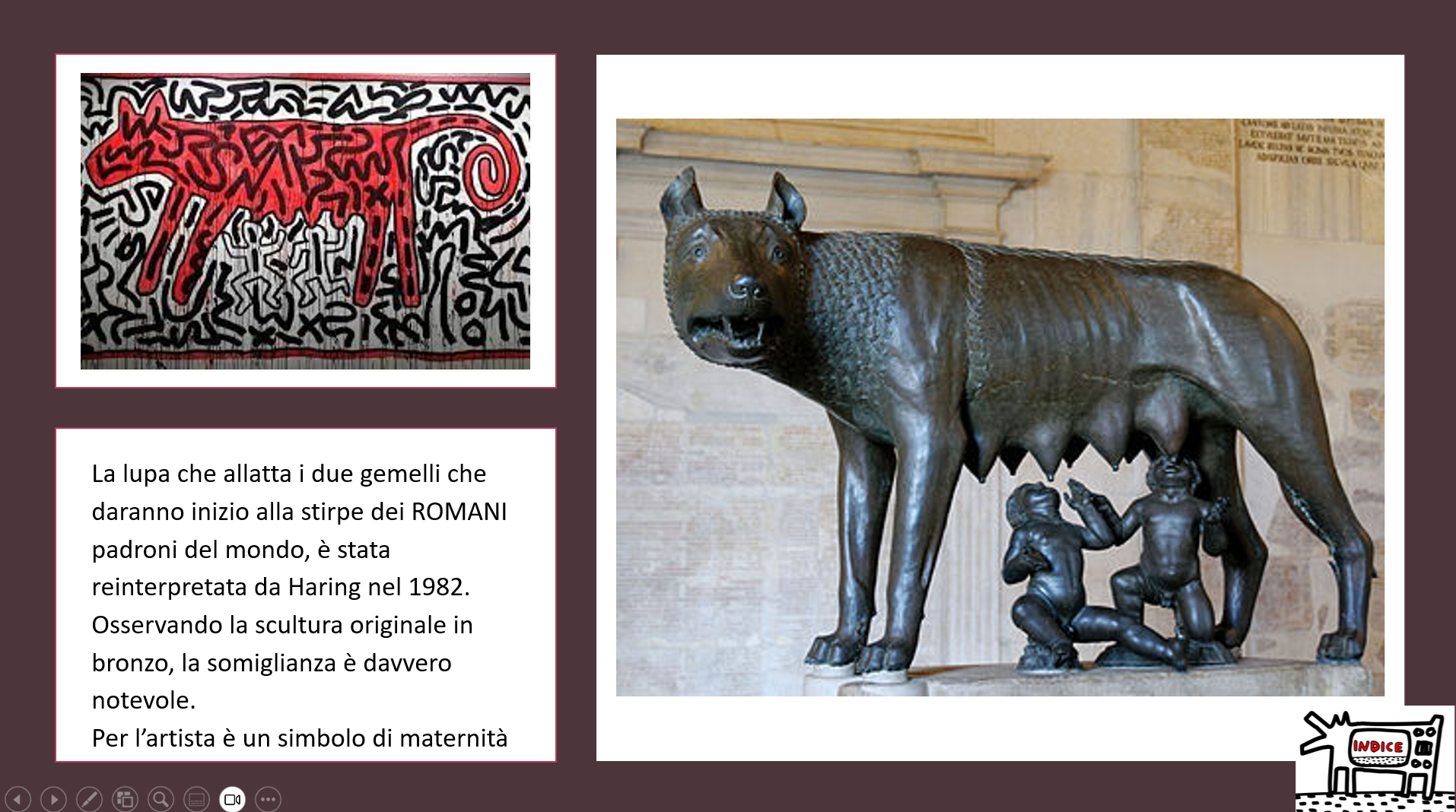 Keith Haring arte antica anteprima