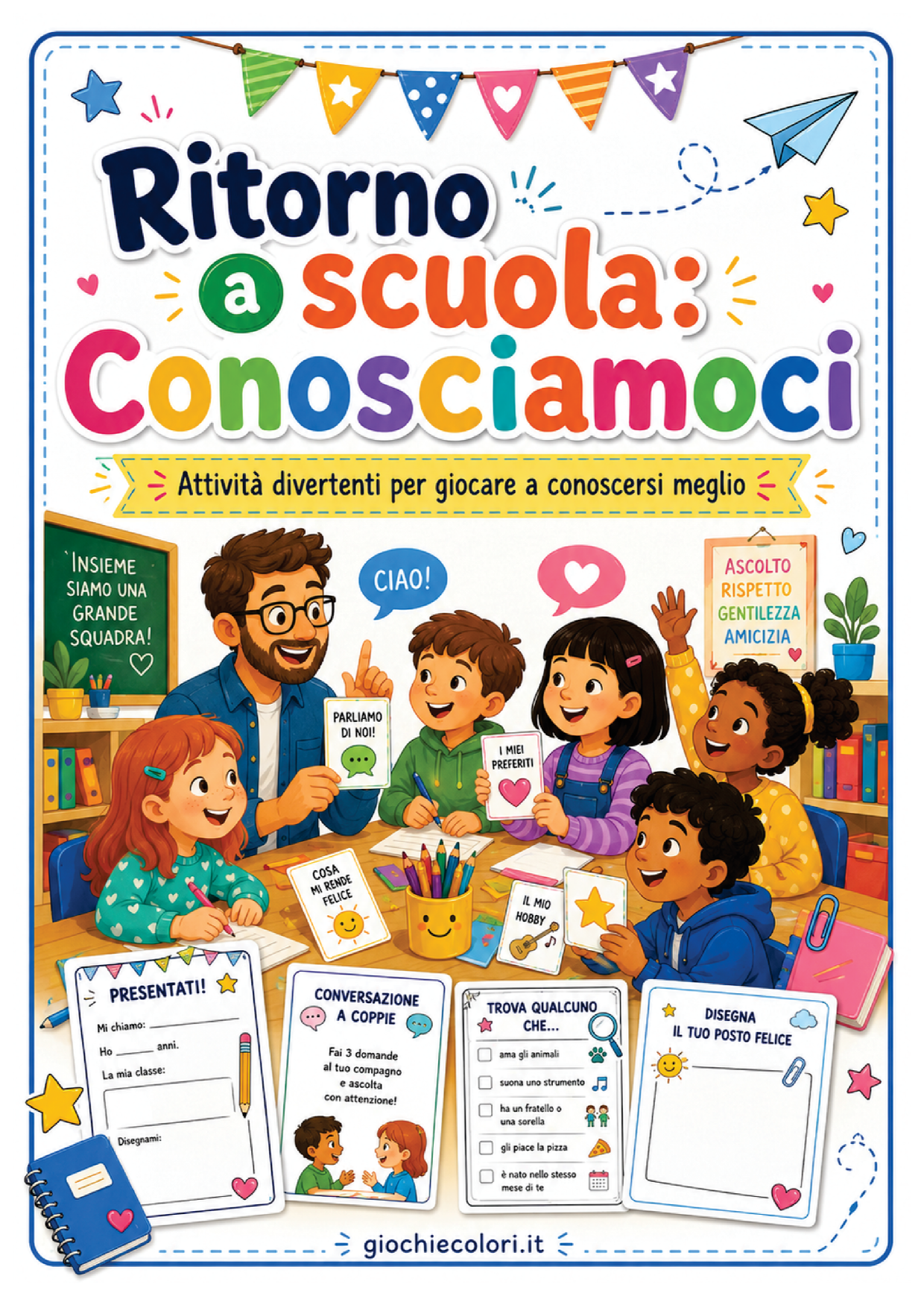 Anteprima Ritorno a scuola conosciamoci pagina 1