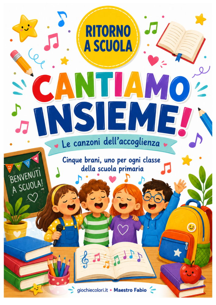 Anteprima canzoni per l'accoglienza scuola primaria