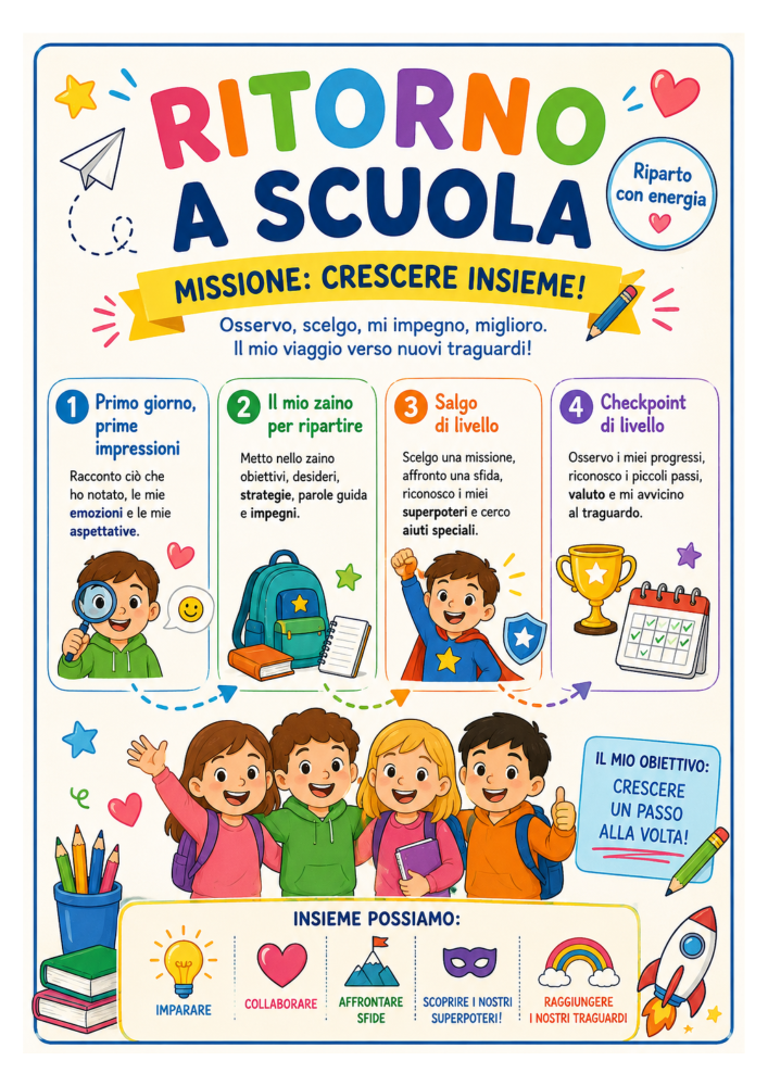 Kit accoglienza per la scuola primaria quattro attività