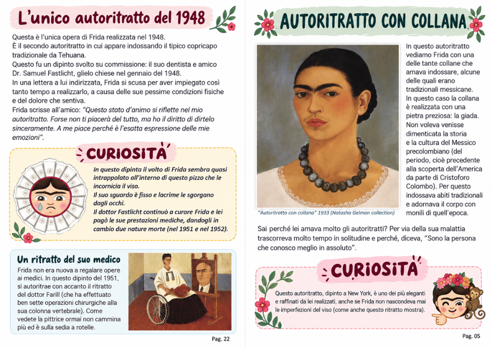 Anteprima pagina 5 del libretto Frida Kahlo