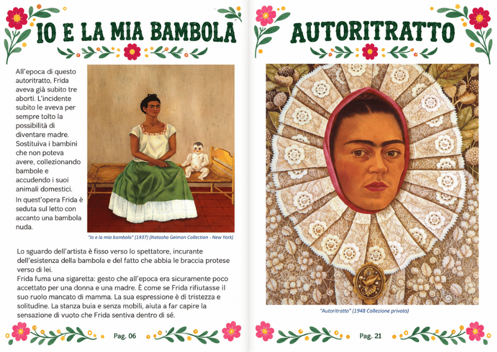 Anteprima pagina 6 del libretto Frida Kahlo