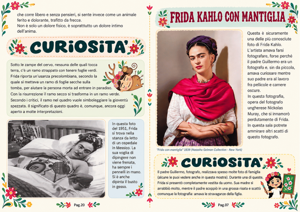 Anteprima pagina 7 del libretto Frida Kahlo
