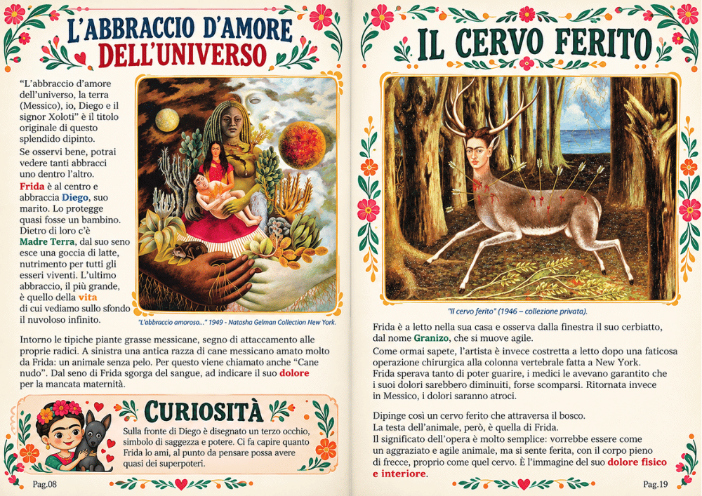 Anteprima pagina 8 del libretto Frida Kahlo