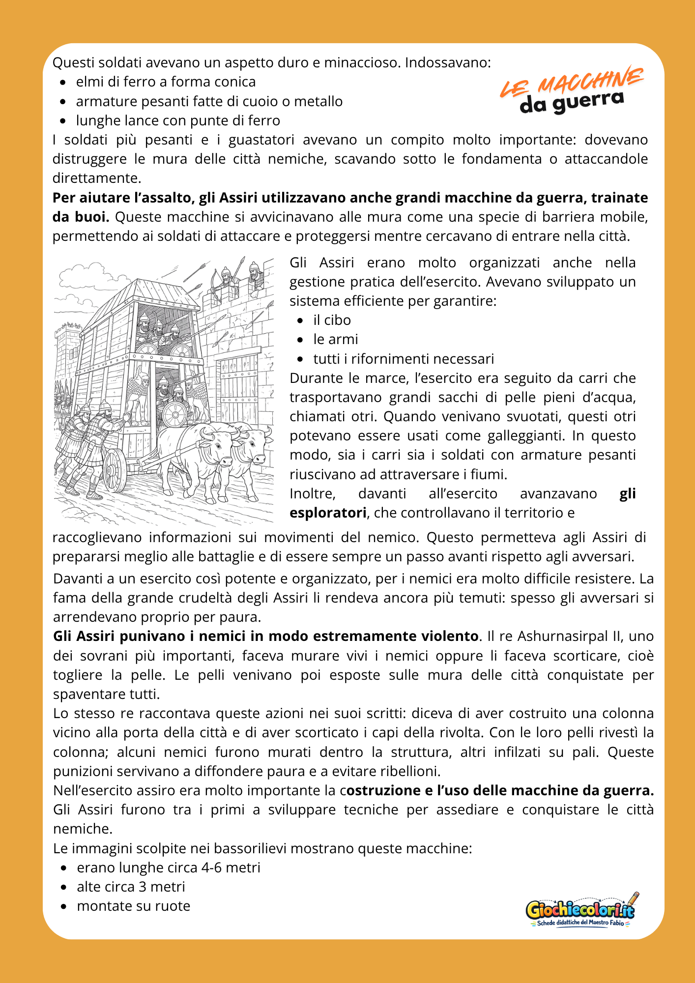 Anteprima pagina 4 del percorso sugli Assiri