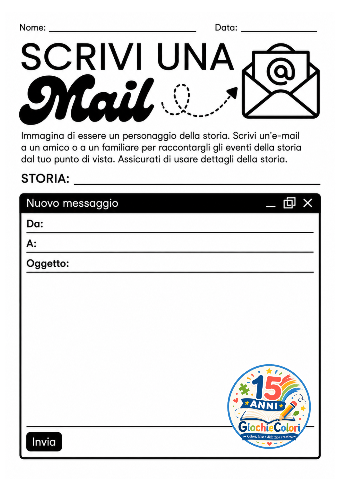 Anteprima scheda La linea del tempo