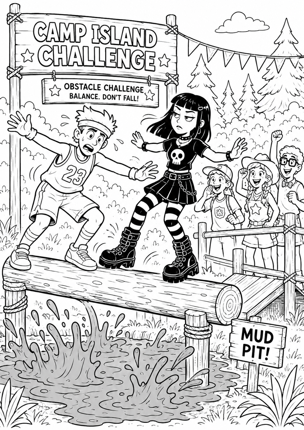 Disegno da colorare A tutto reality numero 3