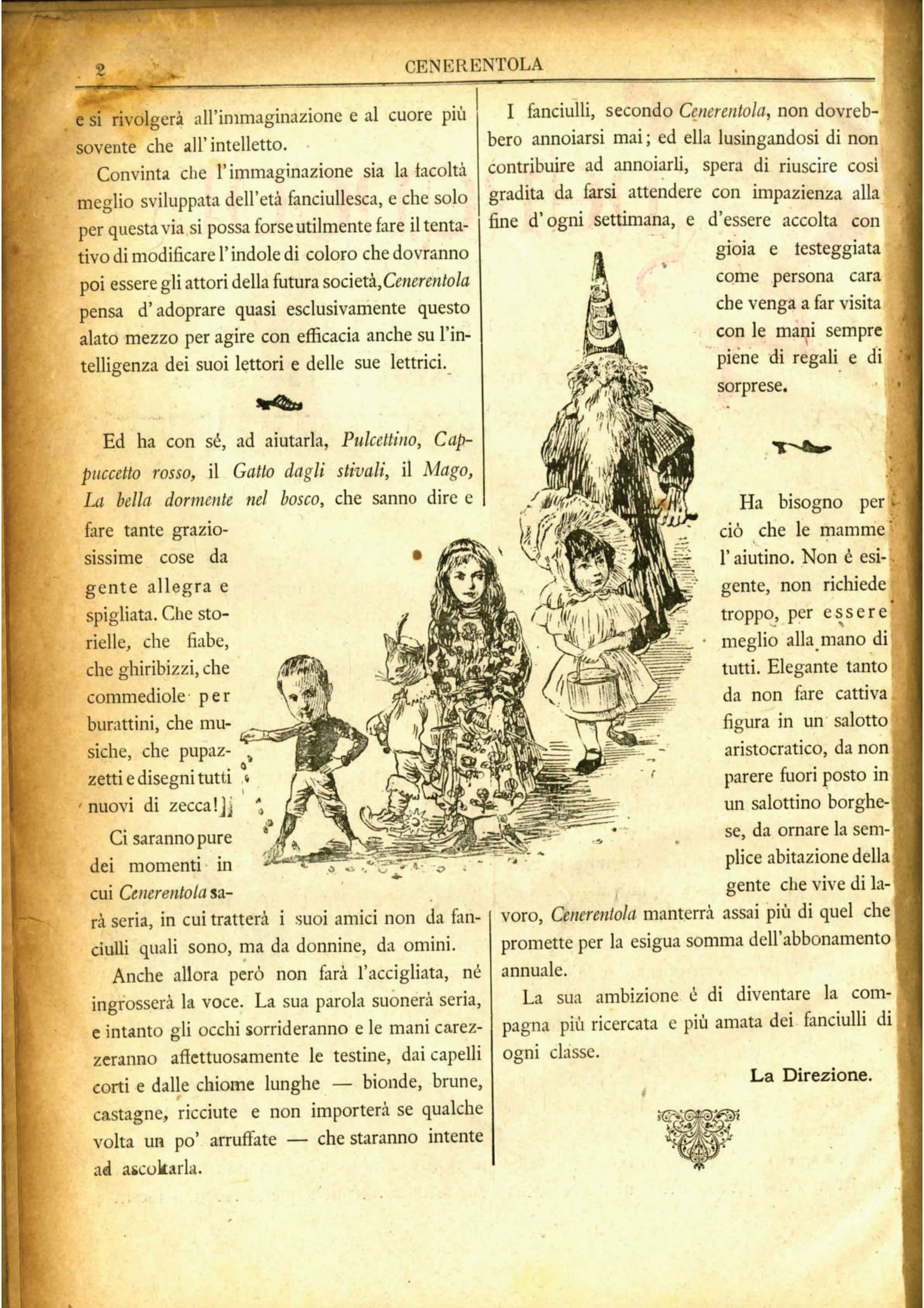 Anteprima pagina 3 della rivista Cenerentola, annata 1893