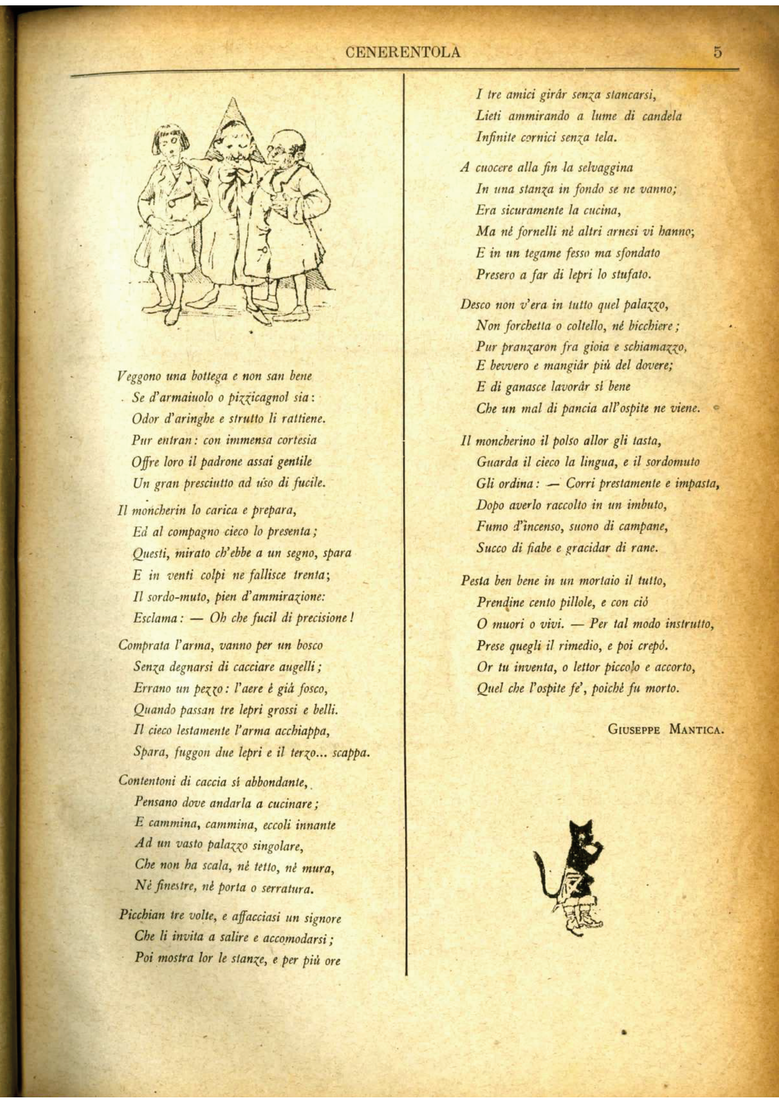 Anteprima pagina 6 della rivista Cenerentola del 1893