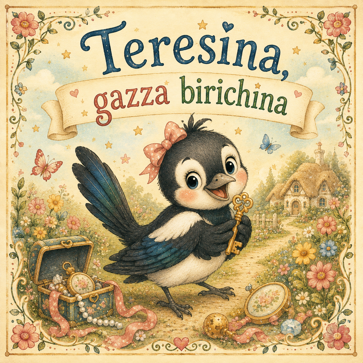Copertina Teresina, gazza birichina