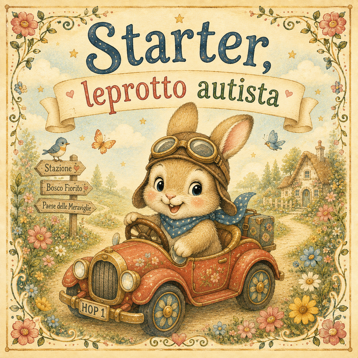 Copertina Starter, leprotto autista