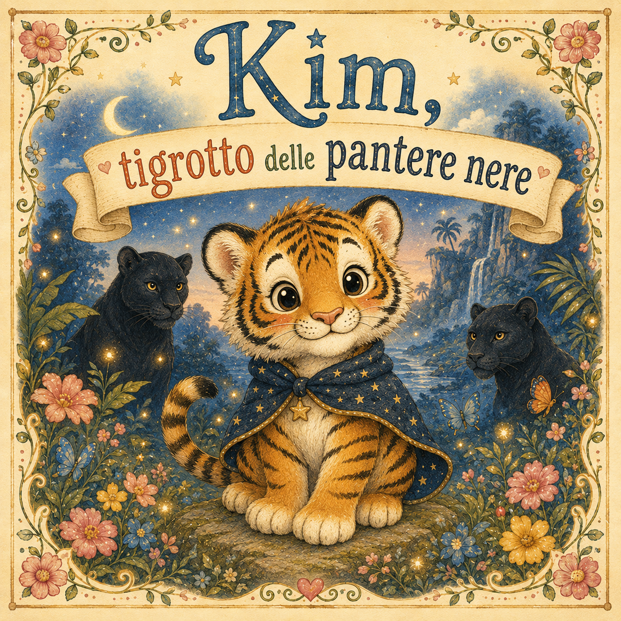 Copertina Kim, tigrotto delle pantere nere