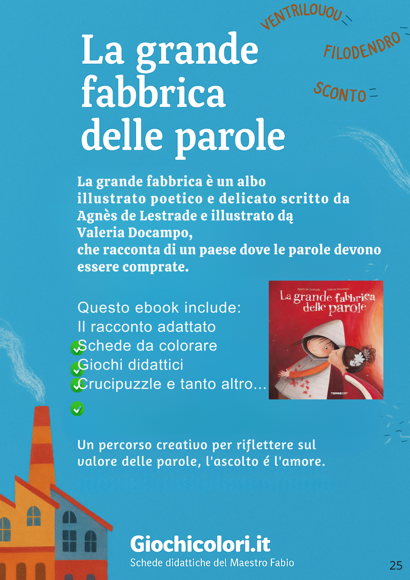 Retro copertina libro didattico