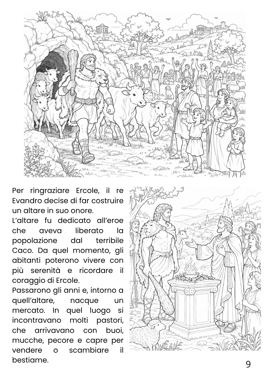 Anteprima pagina 4 libretto Ercole e Caco