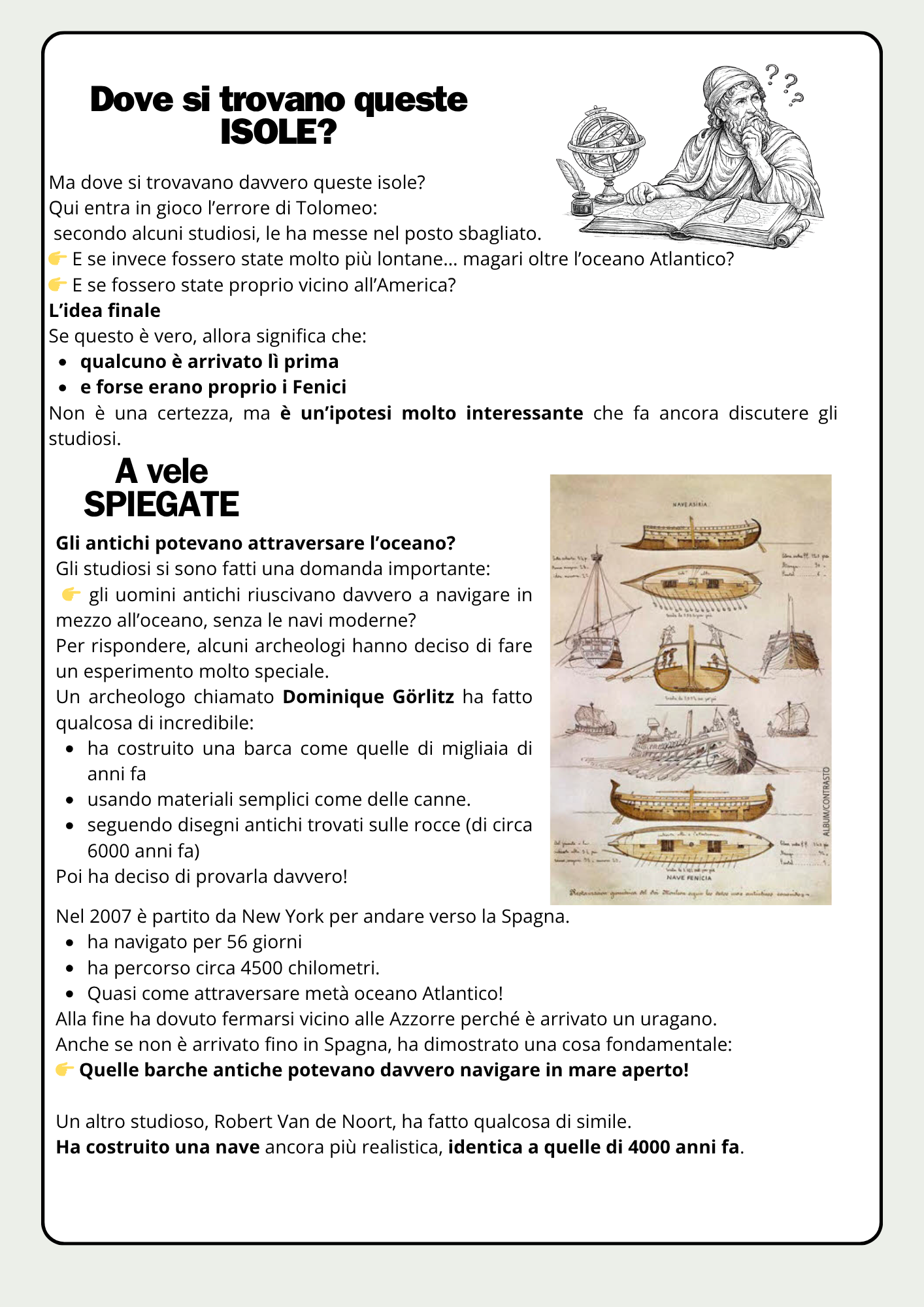 Anteprima scheda didattica I Fenici in America pagina 2