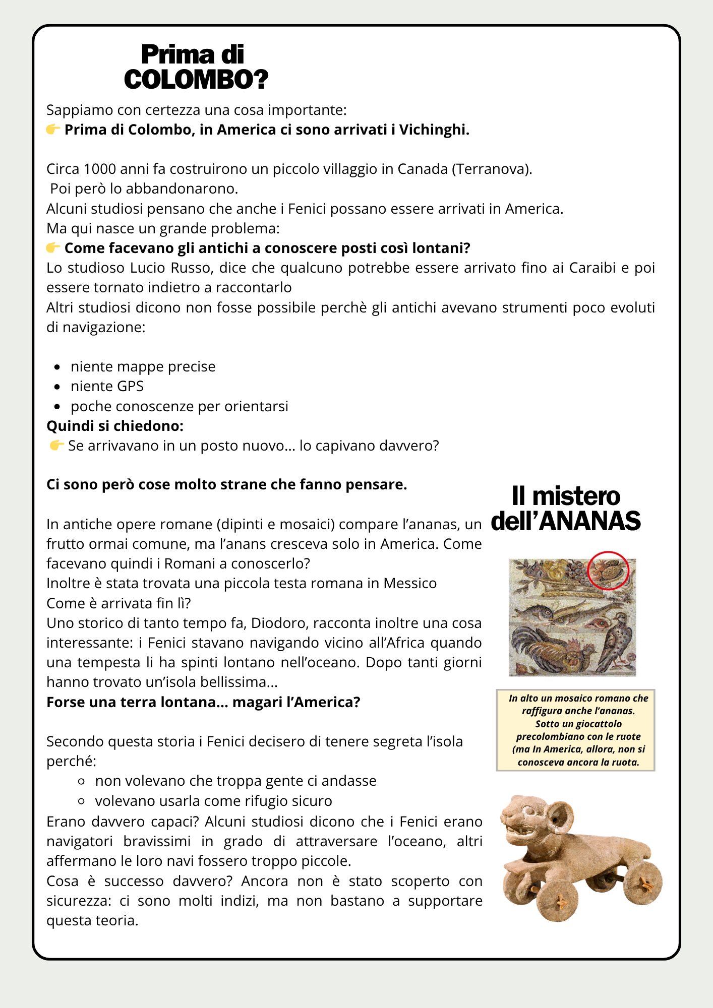 Anteprima scheda didattica I Fenici in America pagina 4