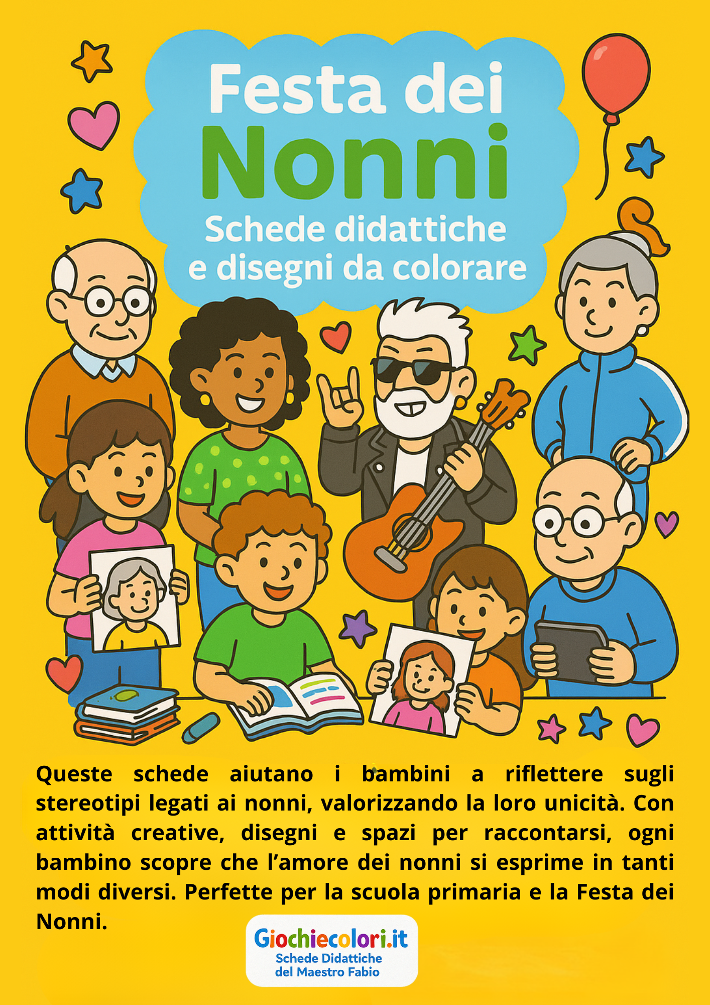 Copertina Festa dei Nonni GiochieColori