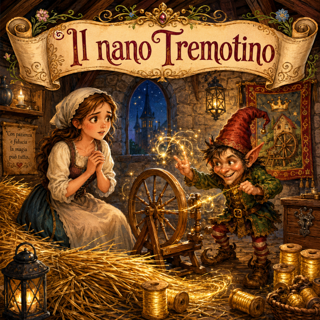 Copertina fiaba Il nano Tremotino