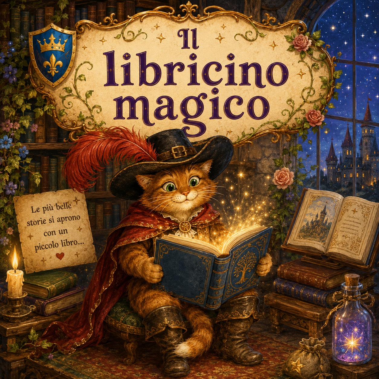 Copertina della fiaba Il libricino magico