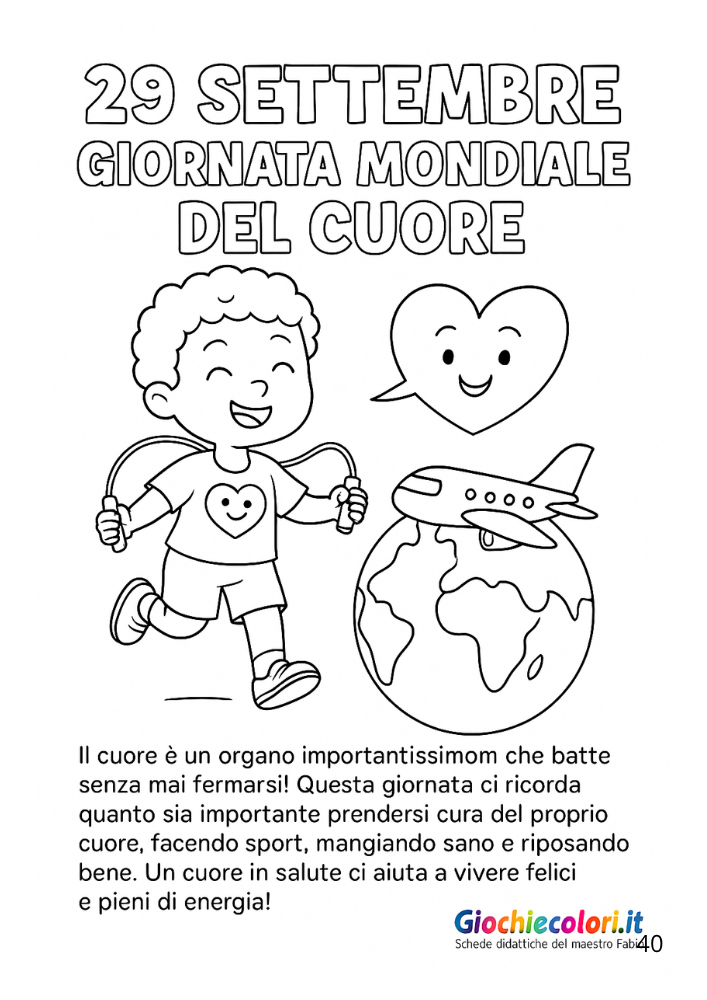 Disegno Giornata del Cuore