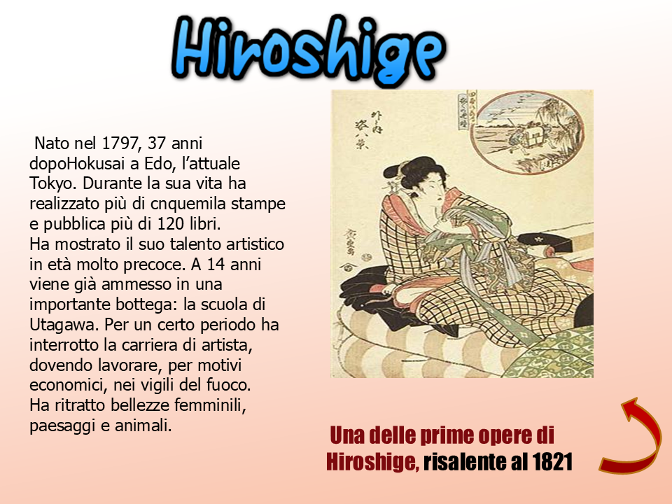 Anteprima 5 della presentazione didattica su Hokusai e Hiroshige