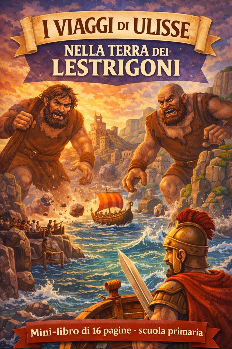 Nella terra dei Lestrigoni – mini libro