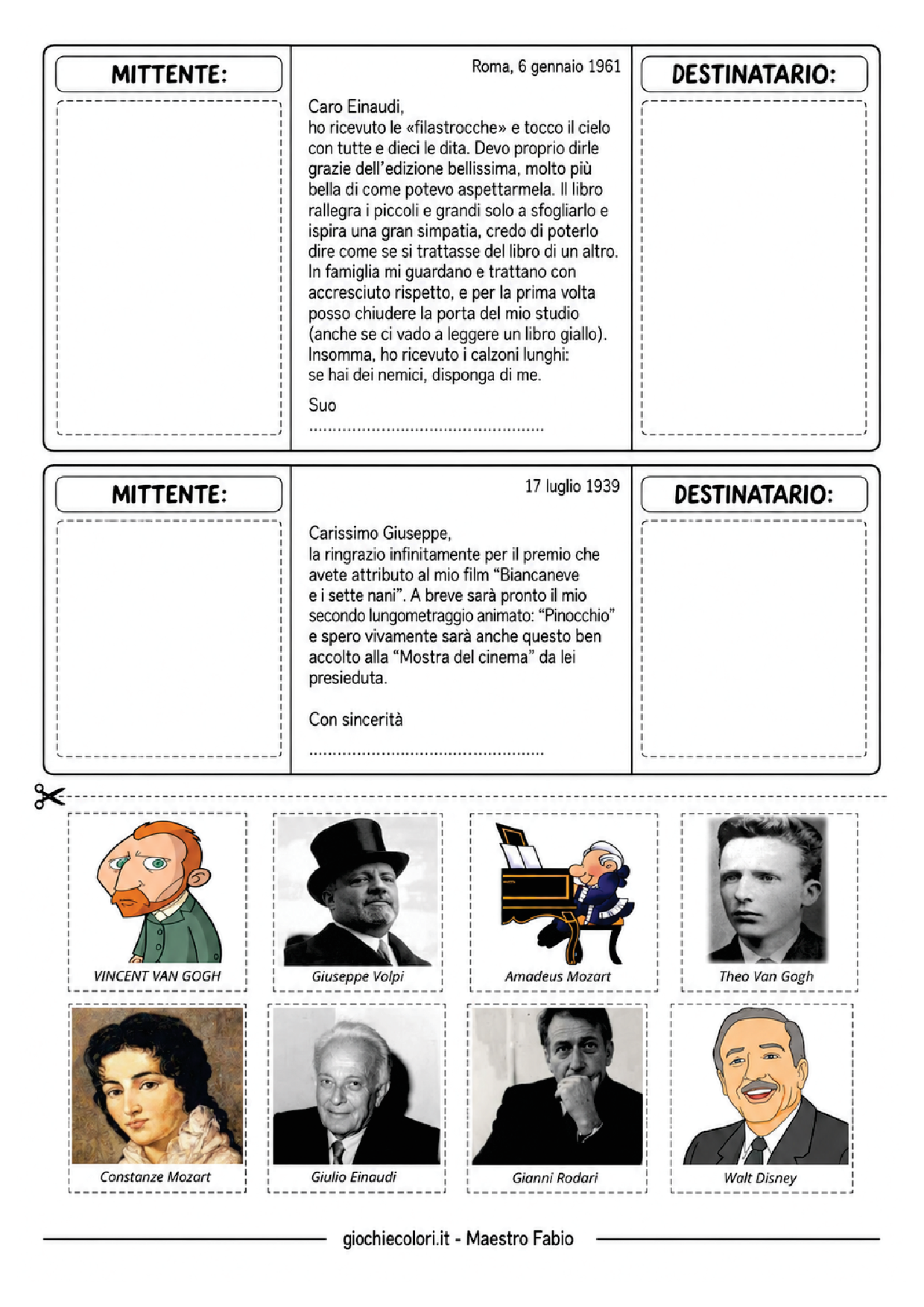 Lettere misteriose