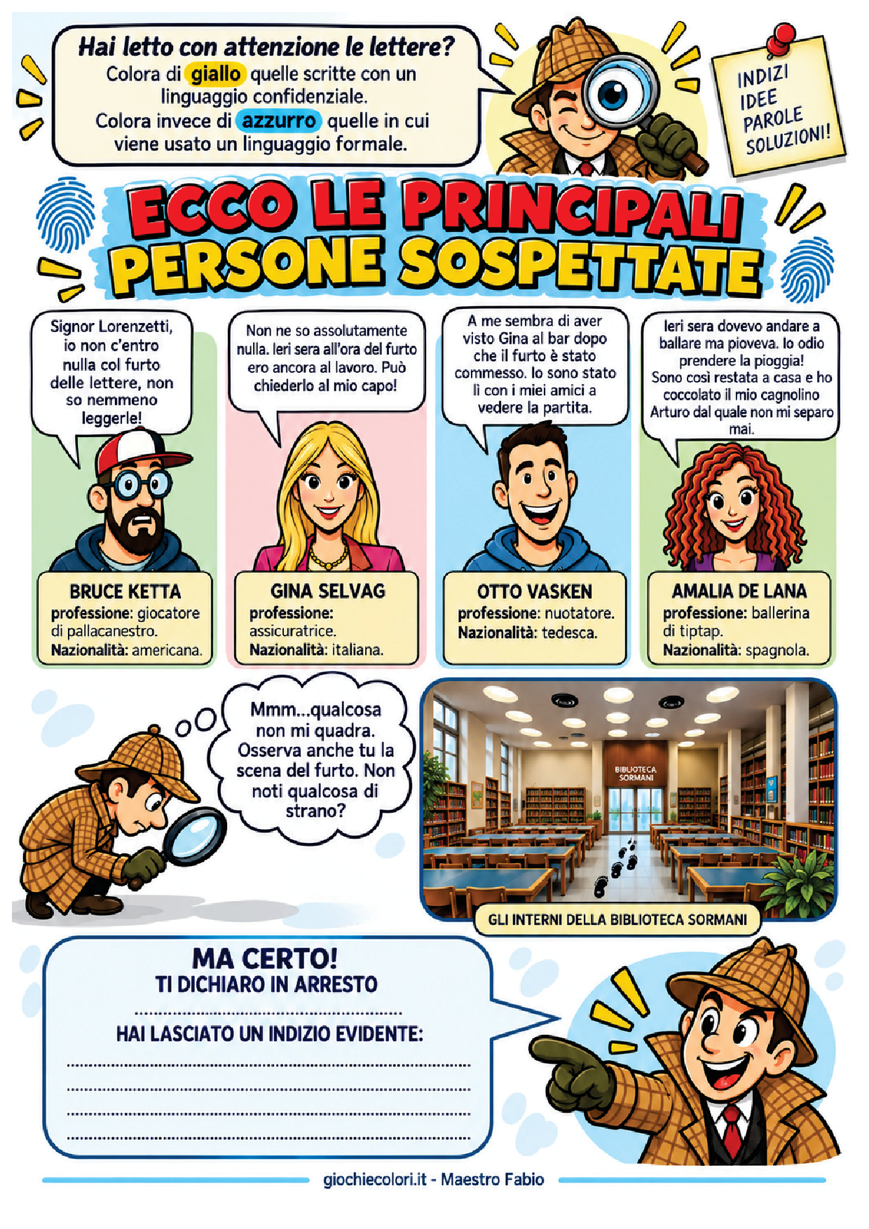 Indagine Detective Lorenzetti