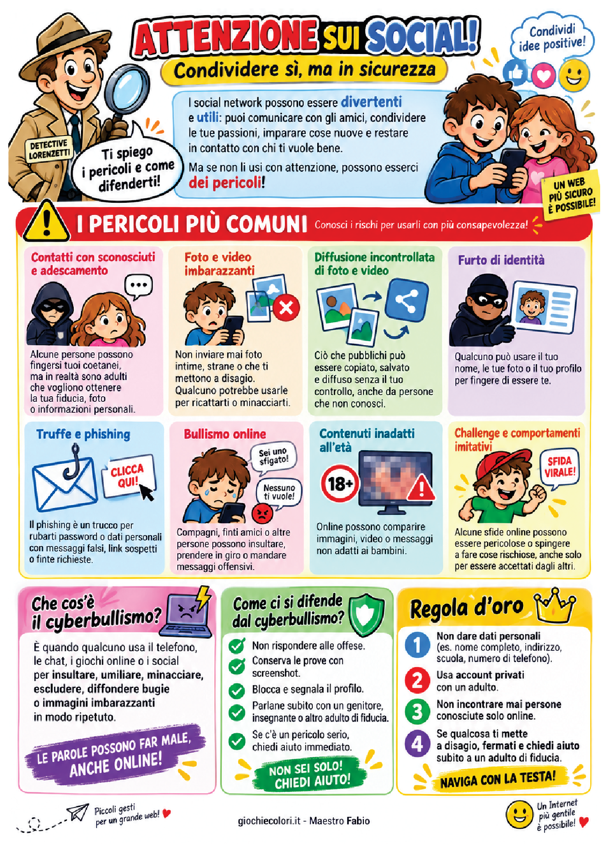 Cyberbullismo sicurezza online