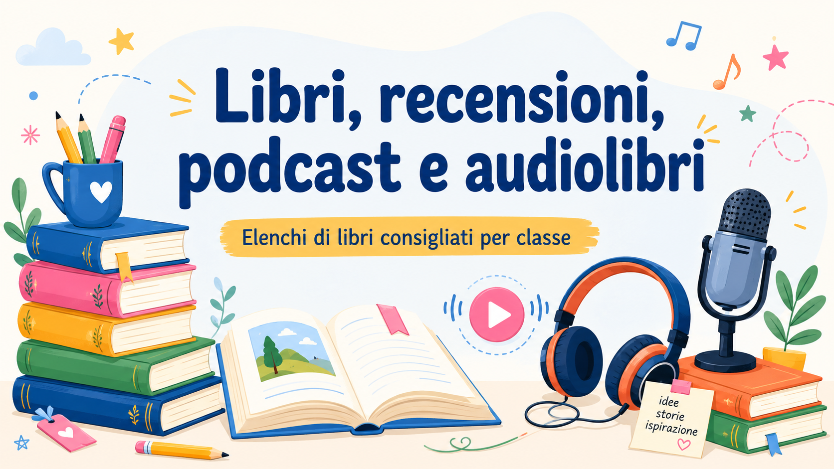 Libri consigliati, recensioni, podcast e audiolibri per bambini