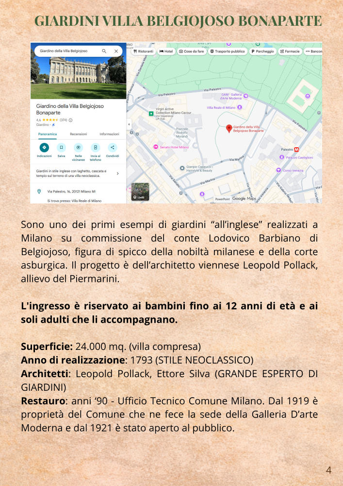 Anteprima pagina 3 stile Liberty spiegato ai ragazzi