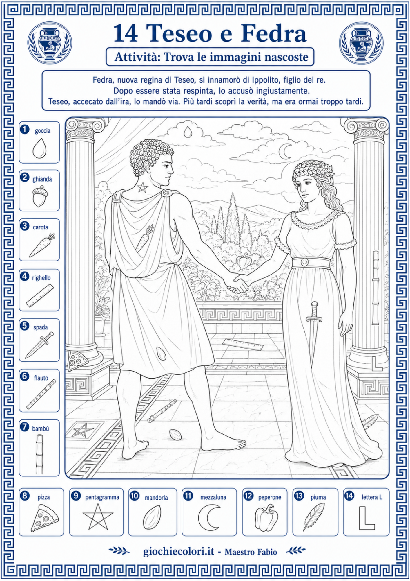 Anteprima mito greco libro gioco antichi Greci 18