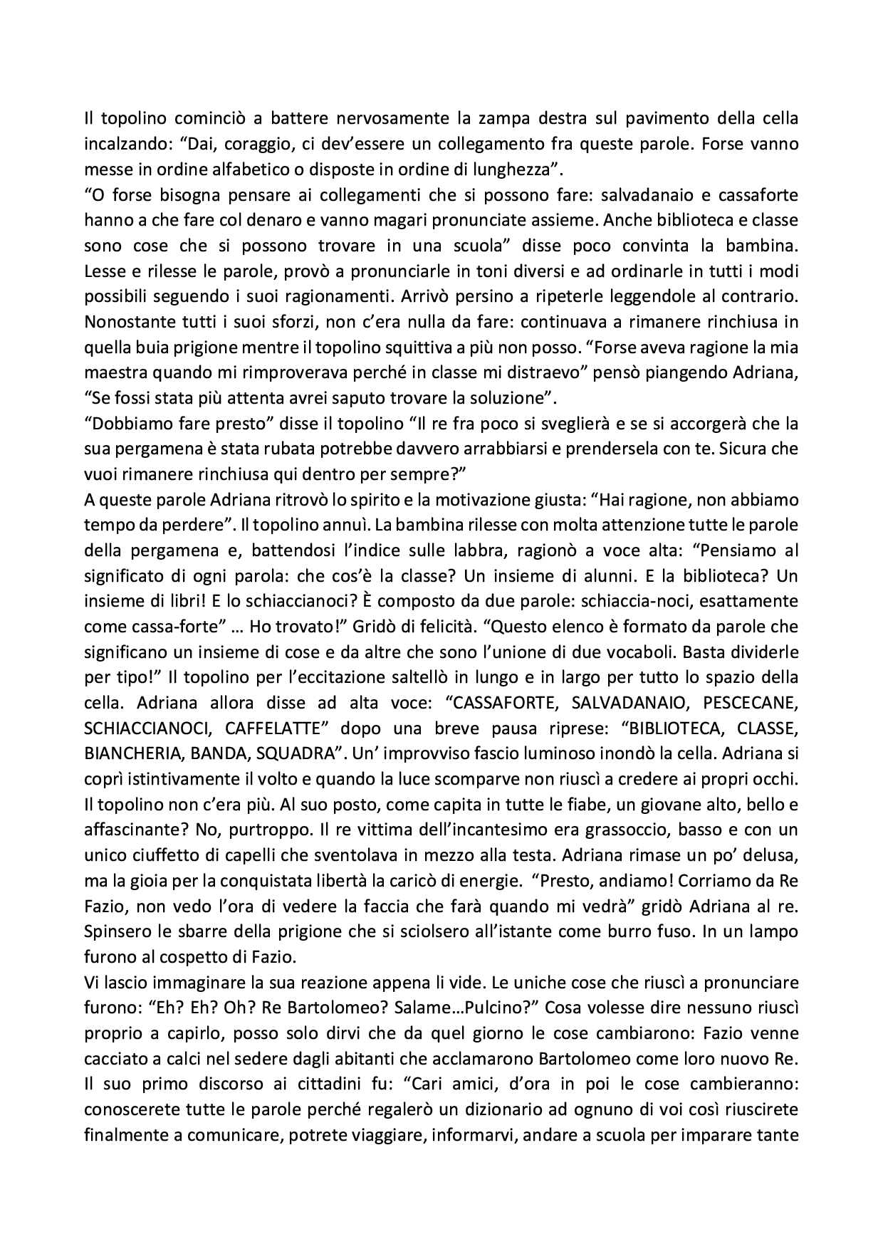 Anteprima 4 del percorso Benvenuti a Parolandia