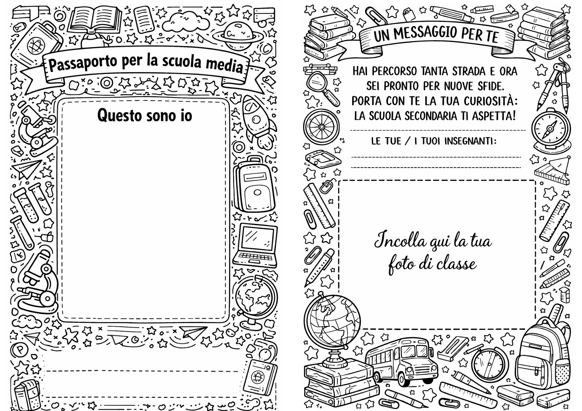 Anteprima 2 Passaporto per la Scuola Media