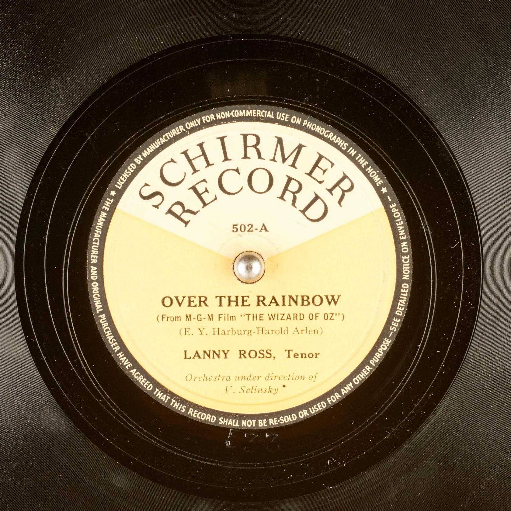 Copertina del disco Over the Rainbow