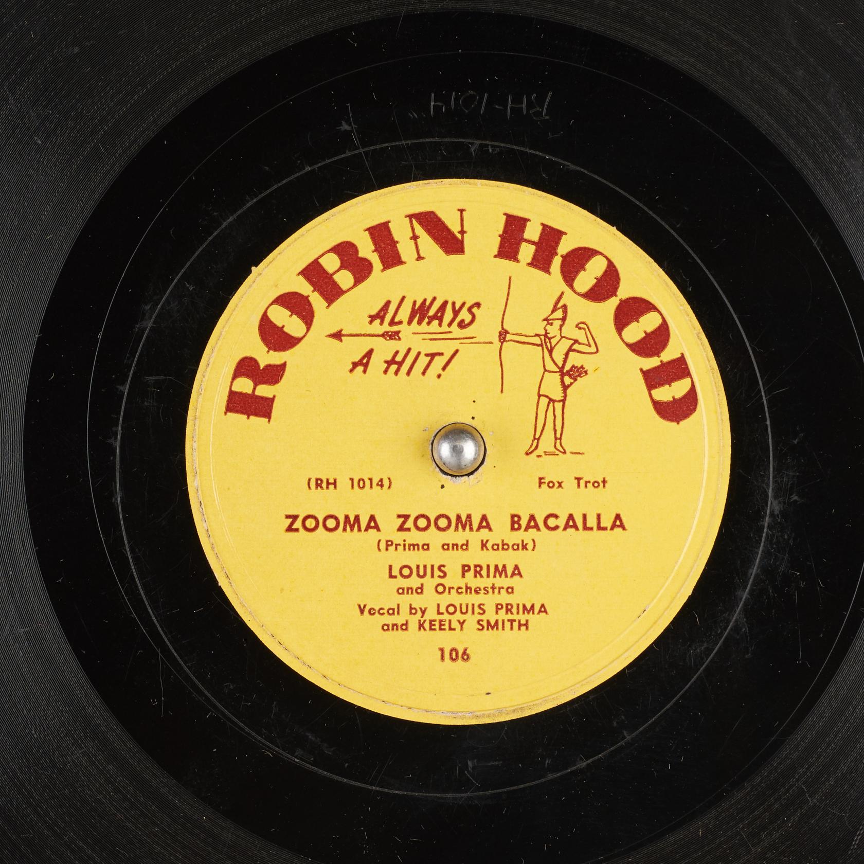 Copertina del disco Zooma Zooma Bacalla