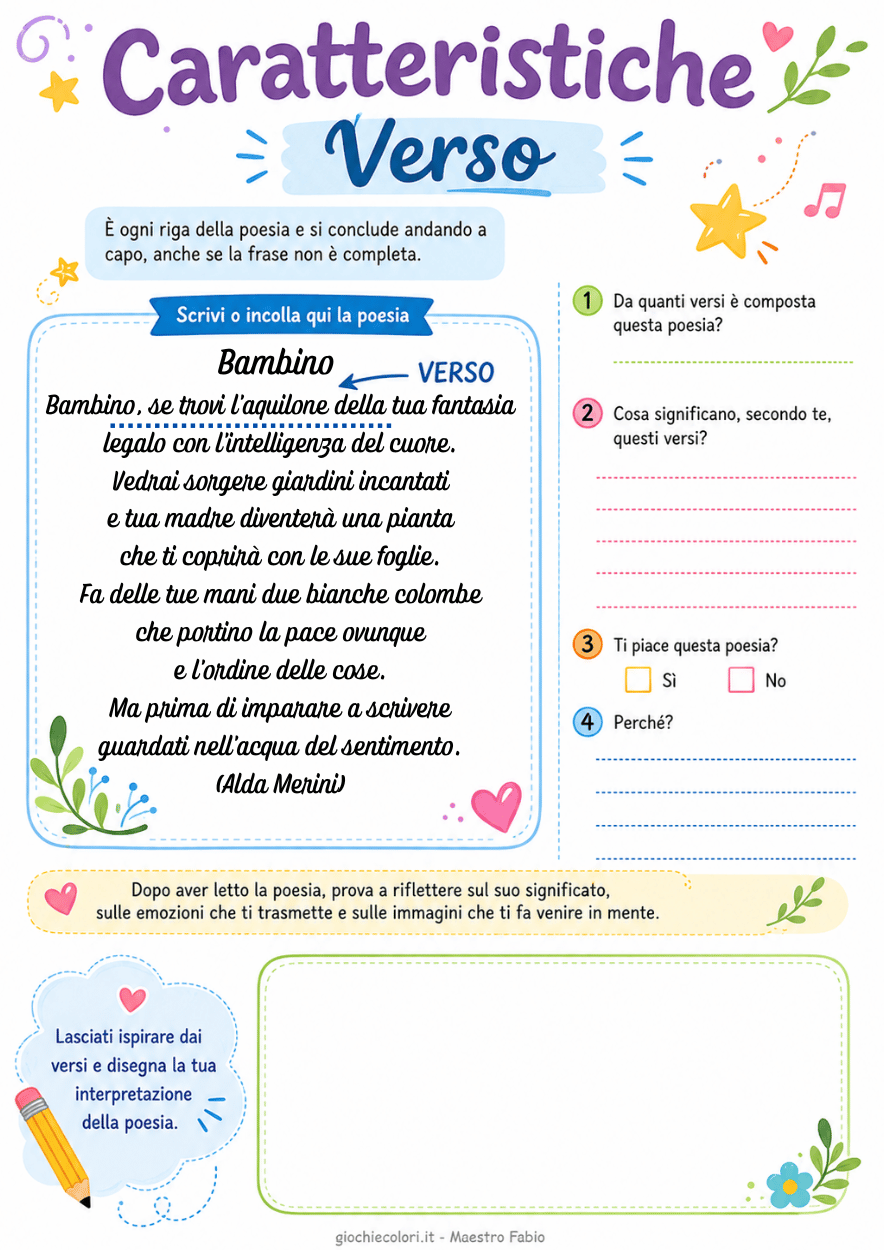 Anteprima pagina 4 del percorso sul testo poetico