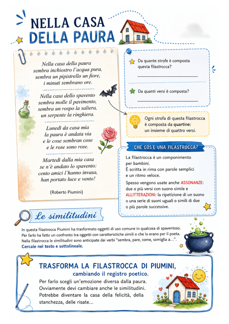 Anteprima pagina 6 del percorso sul testo poetico