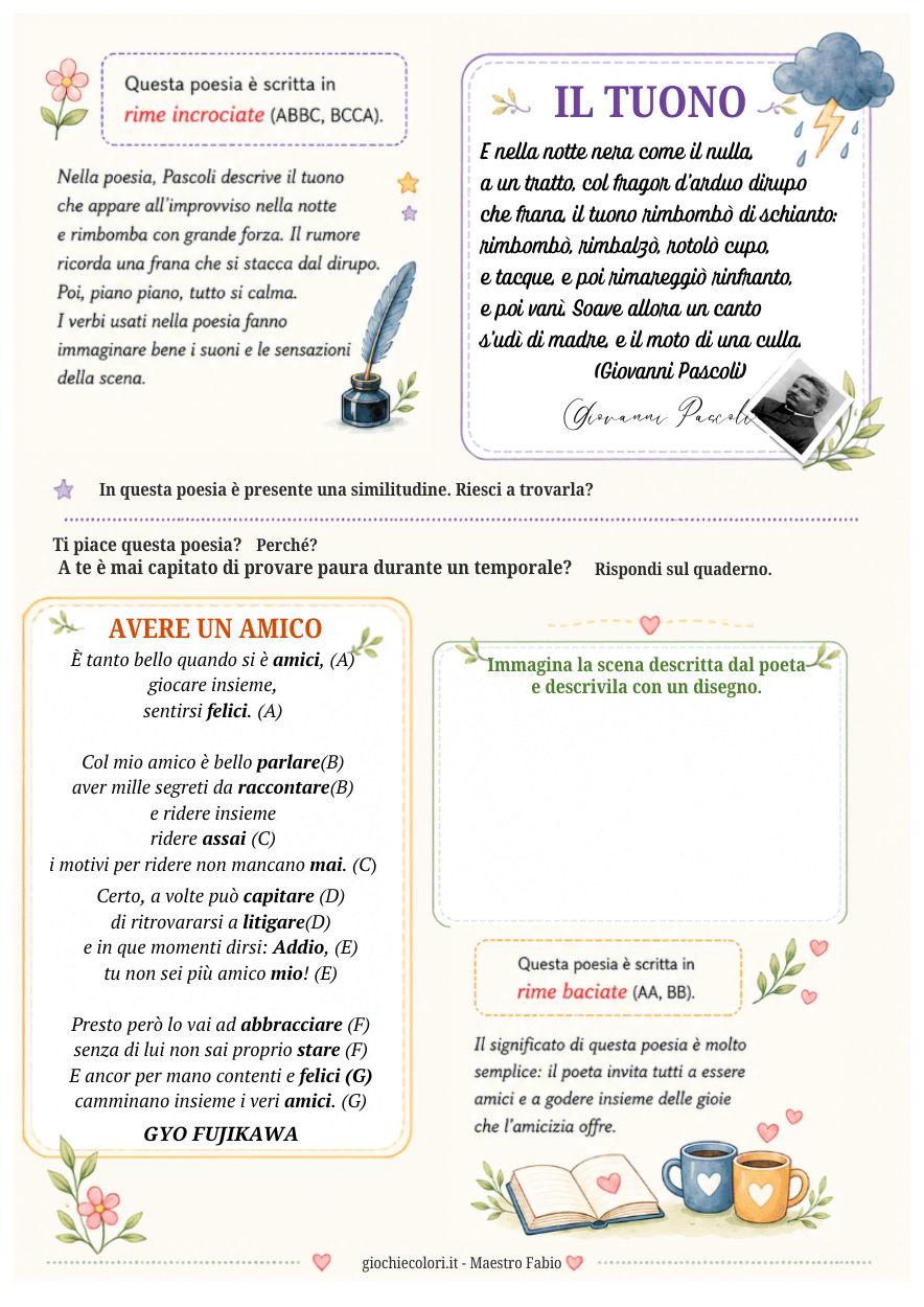 Anteprima pagina 9 del percorso sul testo poetico