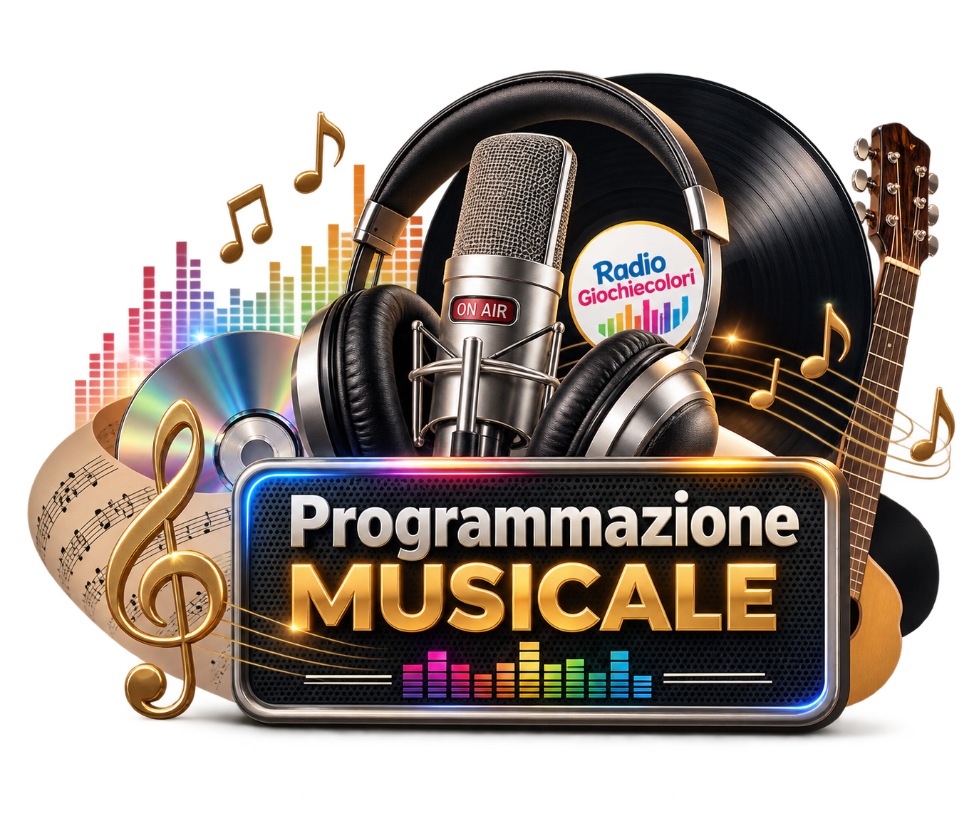 Programmazione musicale di Radio Giochiecolori