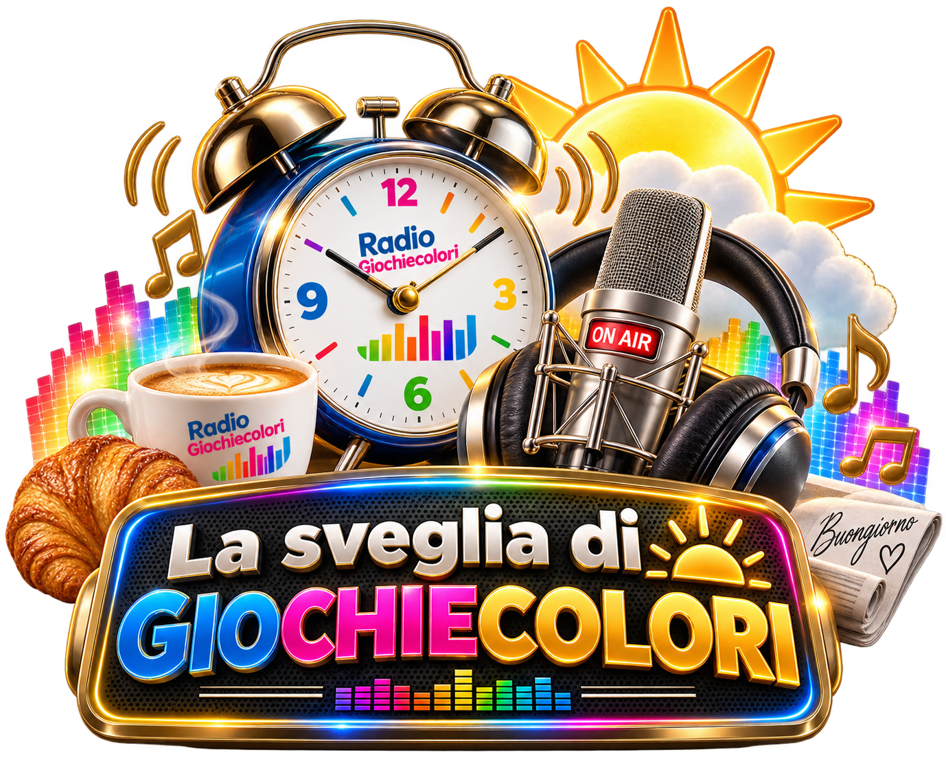 La sveglia di Radio Giochiecolori