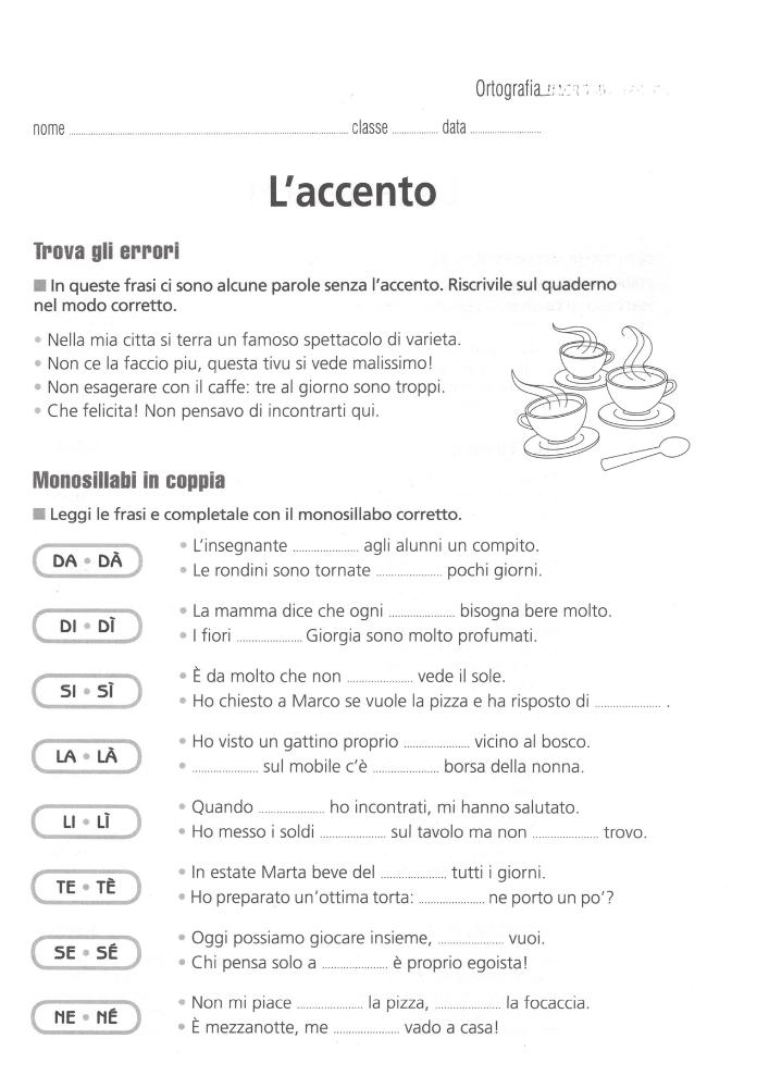 schede accento 3