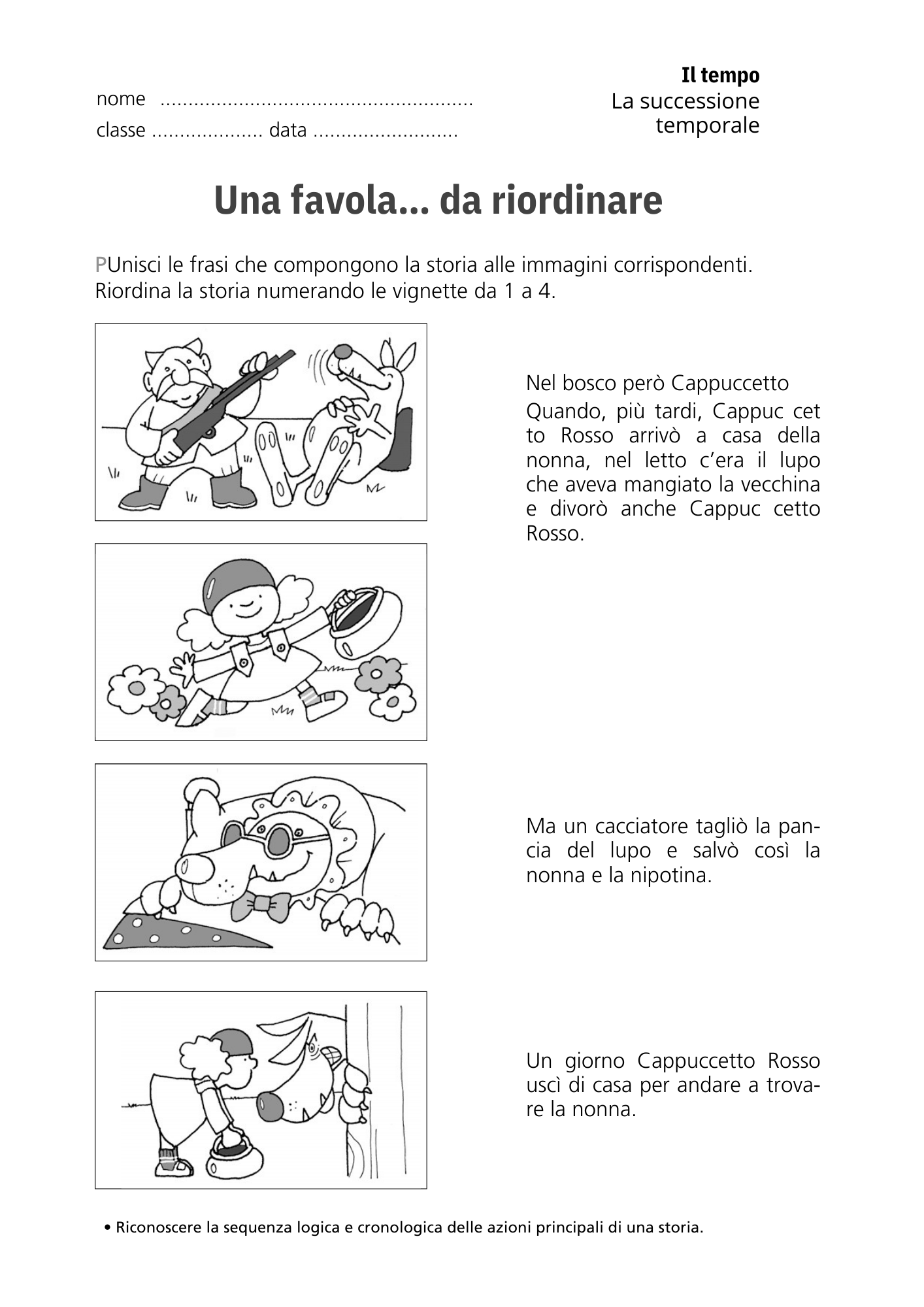 Anteprima scheda didattica sulla successione temporale 3