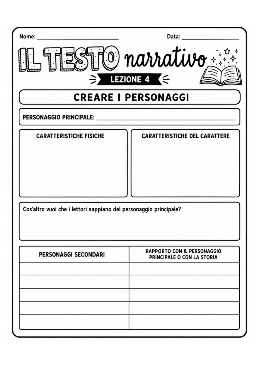 Anteprima pagina 3 del PDF Il testo narrativo