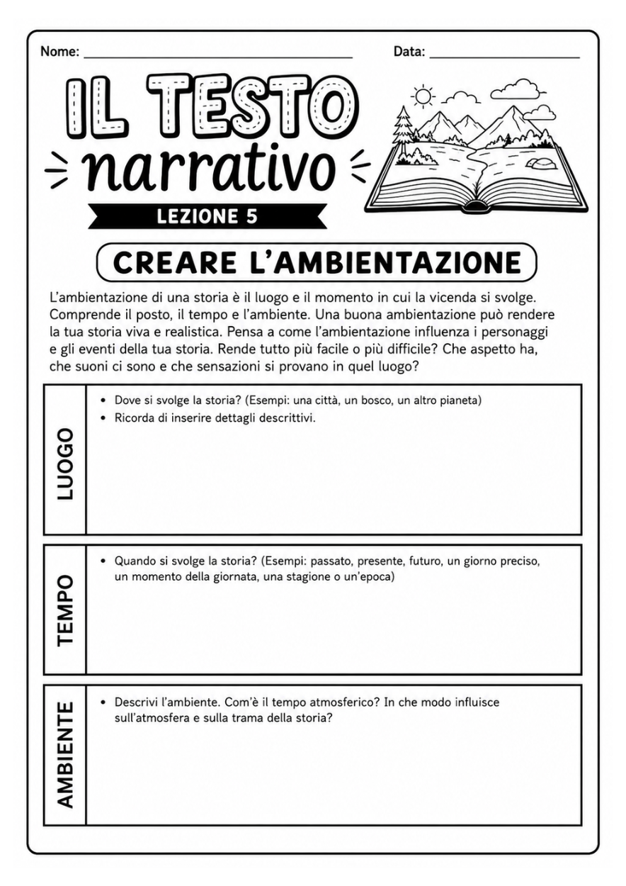 Anteprima pagina 4 del PDF Il testo narrativo
