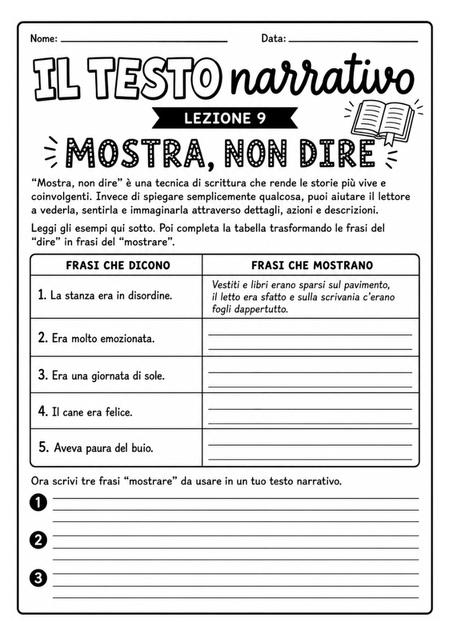 Anteprima pagina 7 del PDF Il testo narrativo
