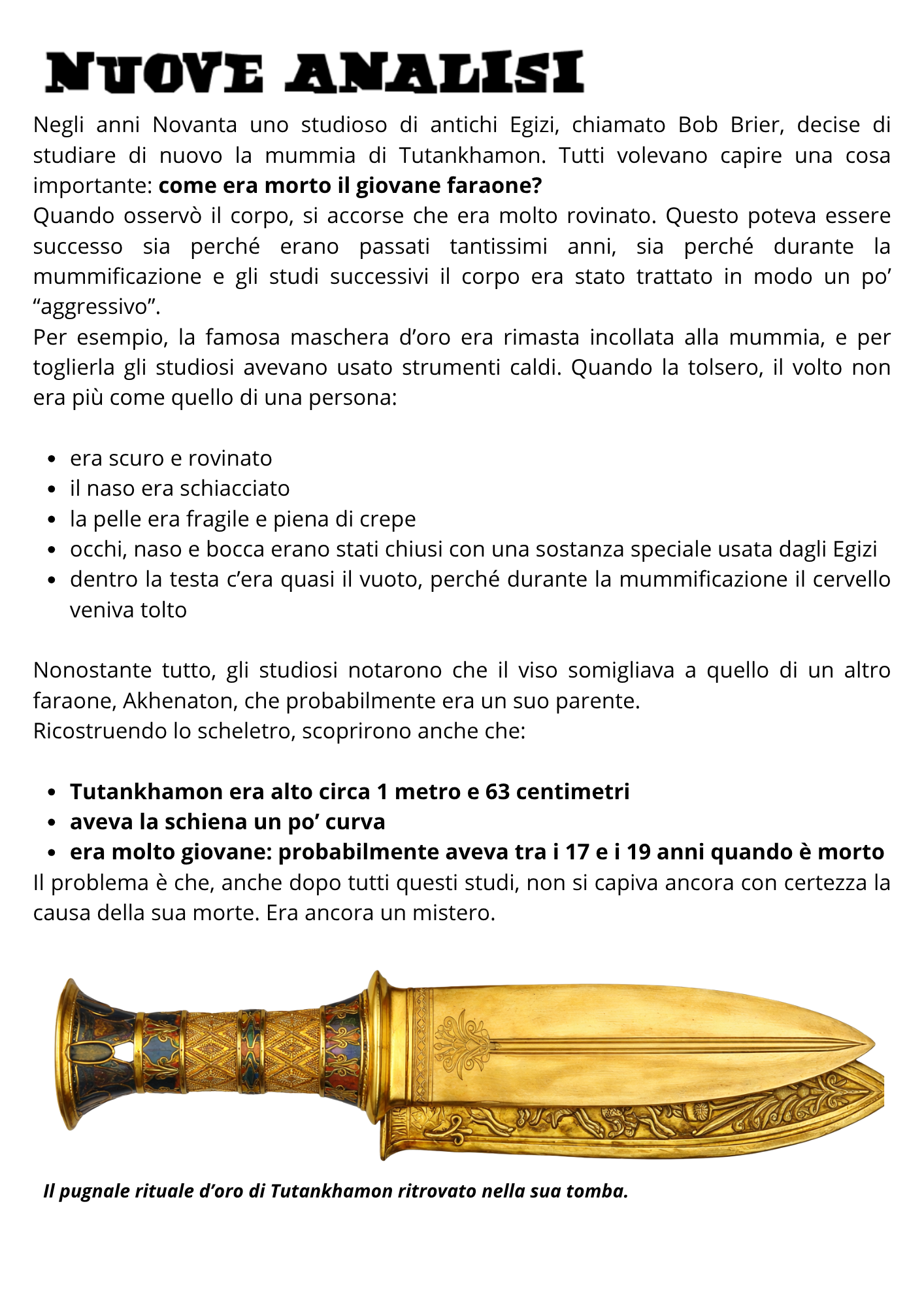 Anteprima pagina 3 del PDF su Tutankhamon