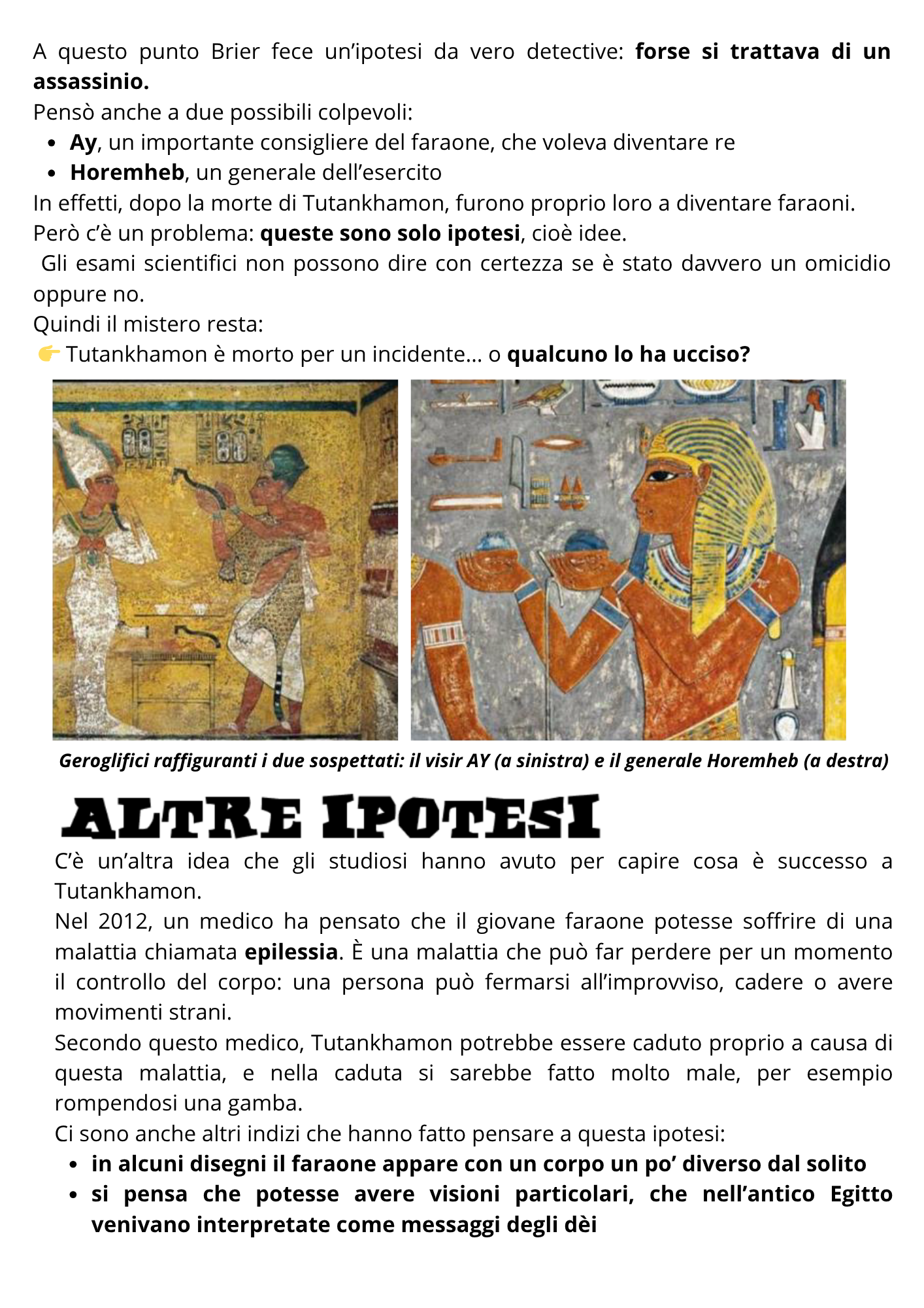 Anteprima pagina 5 del PDF su Tutankhamon