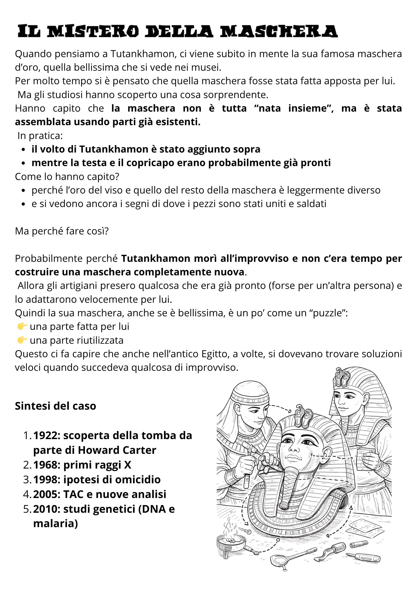 Anteprima pagina 9 del PDF su Tutankhamon